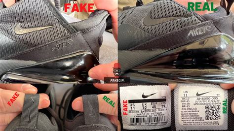 nike 270 fake vs real|nike 270 air max counterfeit.